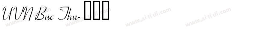 UVN Buc Thu字体转换